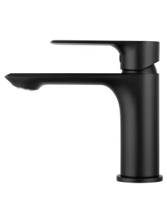 Смеситель для раковины Wonzon & Woghand Brilliant WW-88018079-MB чёрный матовый